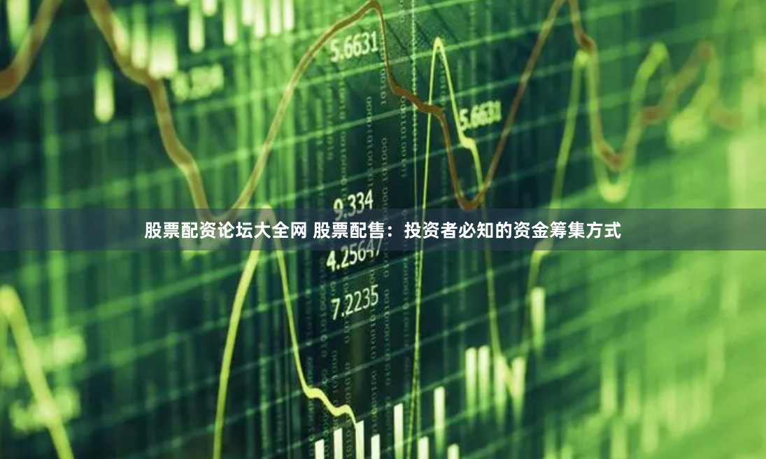 股票配资论坛大全网 股票配售：投资者必知的资金筹集方式
